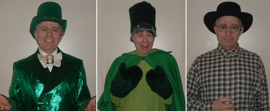 Three Roles from The Wizard of Oz